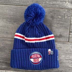 Philadelphia 76ers Blue Knit Beanie (2019)